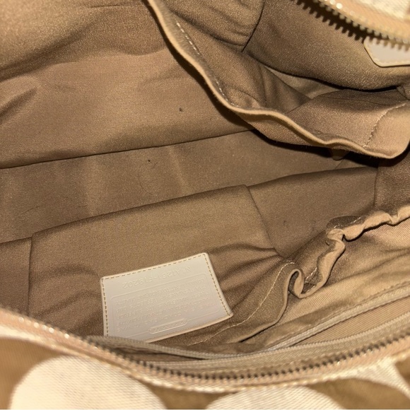 Coach F19202 Signature Stripe Multifunction Baby Diaper Travel Tote Bag - Picture 8 of 14